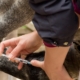 vet injecting a horse in the pastern